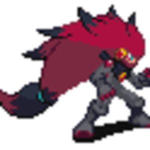 Simply when Megaman and Zoroark merge for the fun of it