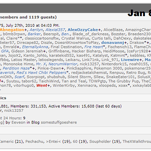 Reuploaded cause I realized I wrote 2012. Whoe is me ;;

random online list to look back on