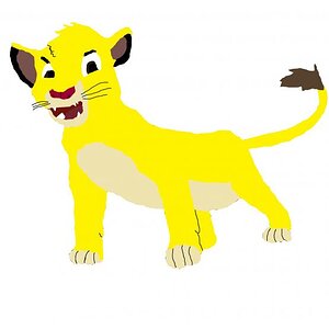 Simba from the Lion King