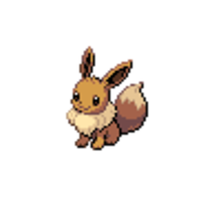 133. Eevee. Vee. This is NOT Eon! This is Vee. Vee now currenty an Espeon. This was what she looked like BEFORE I evolved her by accident. She is DIFF