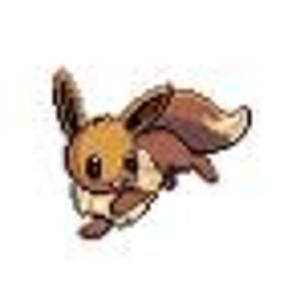 Eevee Sprite. What Vee looked like when she little and pre-evolved.