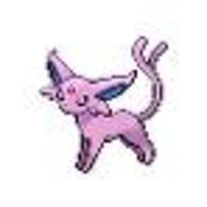 Espeon Sprite. What Vee looks like now.