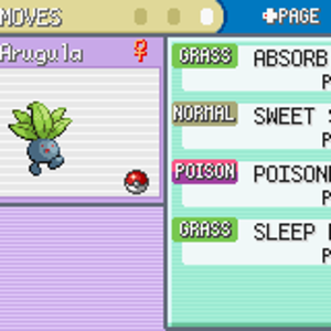 FireRed - Arugula moves