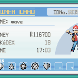 FireRed - 5 badges