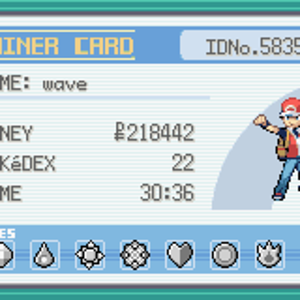 FireRed - 7 badges