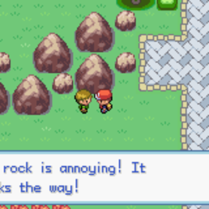 Annoying rocks.
