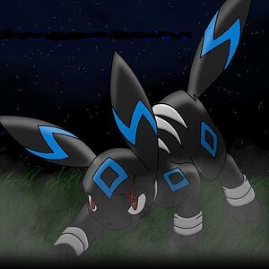 shiny umbreon by flare dragon soldier d54m1gn