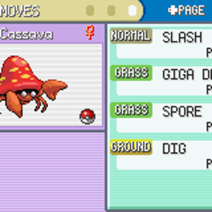 FireRed - Cassava Moves 4