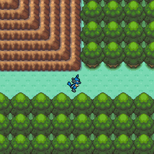 Lucario running