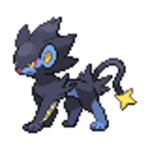 Luxray's tail whip!!