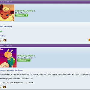 Another victim of my time powers!
BWAHAHAHAHAHAHAH!