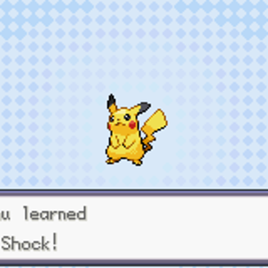 Pikachu Learned Agile Shock