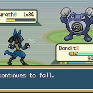 Lucario VS Poliwrath
