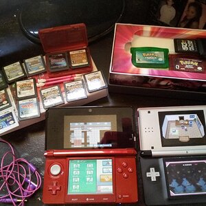 My DS stuff. :B