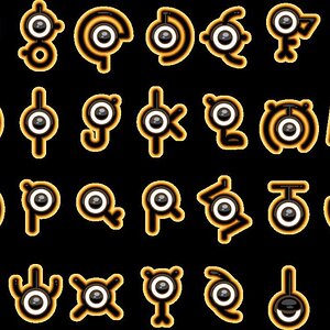 Unown Alphabet!