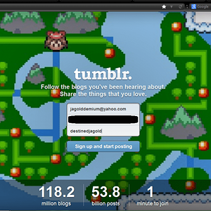 Unrelated to PokéCommunity.
This...was my very first visit on Tumblr, and decided to create an account because I was bored.
I was, literally quite sho