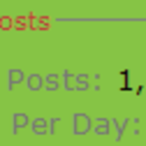 Finally managed to get to the 1.00 posts per day mark here on PC.. having posted nowhere near as much now in my first three years kept that number low