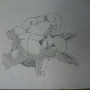 Wartortle Battle Stance (signed)
