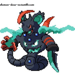 A random conglomeration of Pokemon.