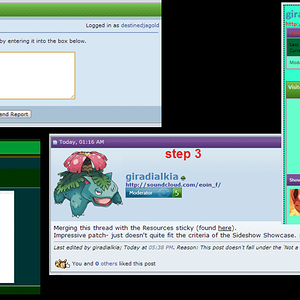 Steps to annoy a moderator