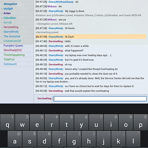 Pokémon Showdown on my tablet in portrait mode