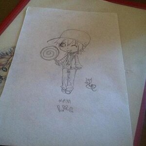 My drawing from sensei this year~