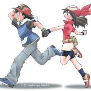 Holding Hands While Running :3