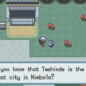 Teshinde is the oldest city in Nimbala. Thanks for that piece of history random Poliwrath!