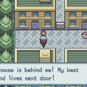 The capital city of Ichieka is very crowded, with 27 houses (in Pokemon games, that's a lot).