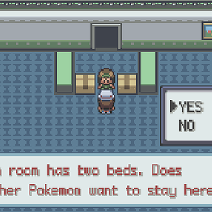 Two of your Pokemon are allowed to stay at the Pokemon Hotel. Sometimes eggs will somehow appear.