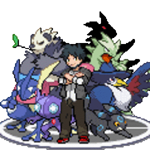 Cover of the album.

*Credits for the Greninja/Pangoro goes of Noscius and Mega Tyranitar from domino99designs.