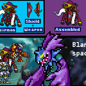 Sleipmon sprite in BS style (or that was I intended to do XDD)