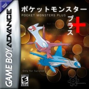 Finalized cover for Pocket Monsters Plus, an in-progress hack. 

Completed 20132212