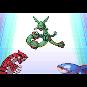 Rayquaza: shut the f*** up

groudon: oh shit Dx
kyogre: fuck D:

 xD ahaha
Emerald