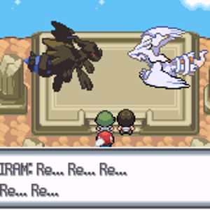 Reshiram and Zehkrom


white platinum on GBA (note: ruby hack)