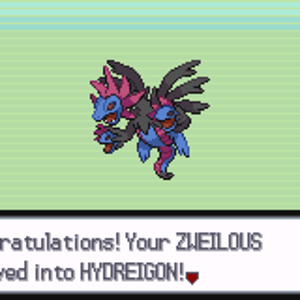 Hydreigon ^w^


white platinum on GBA (note: ruby hack)