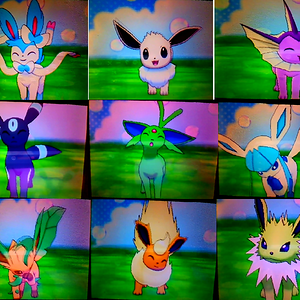 Shiny Eeveelutions.