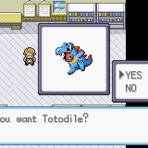 Starter - Totodile