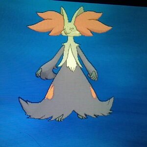 Shiny Delphox! <3 (evolution)