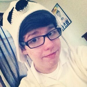 When I got my new panda hat.