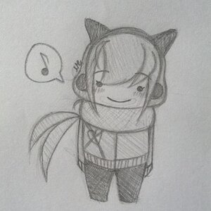 Lianna Chibi Sketch (Persona Thing)