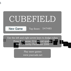 Cubefield High Score