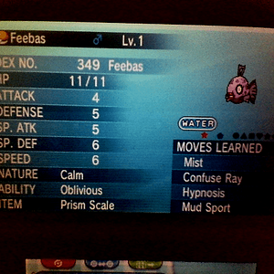 Shiny Feebas