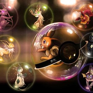 eevee and its eeveelutions one of my fav pokemon