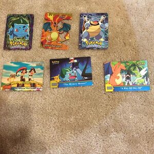 Anime Pokemon cards