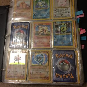 My Pokemon TCG collection, every set with the cards that I have from Base Set to Neo Revelations