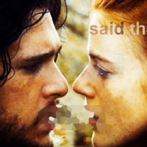 Jon and Ygritte "Said the Wildling to the Crow" Signature