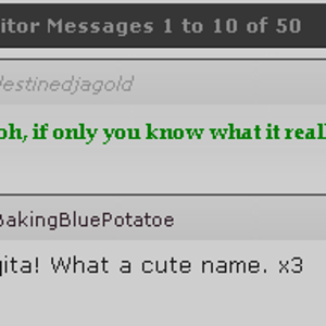 If only she knew...