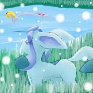 Glaceon at Acuity. Like paradise.