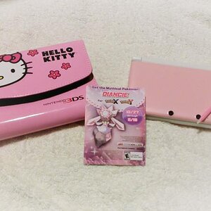 Got my Diancie today! 
Also showing off my adorable 3DS XL case haha.